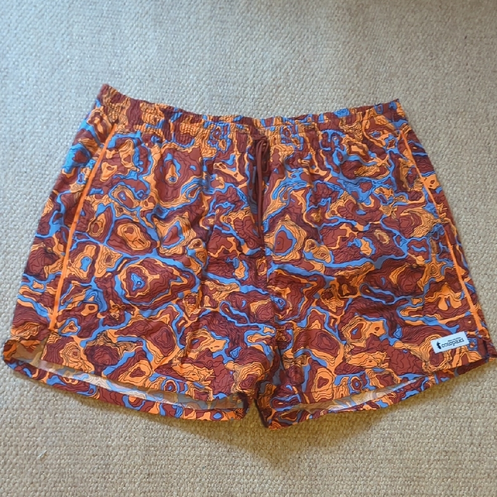 Mens Cotopaxi Brinco Short- Spice And Flame Size XL NWT Orange/Red/Purple